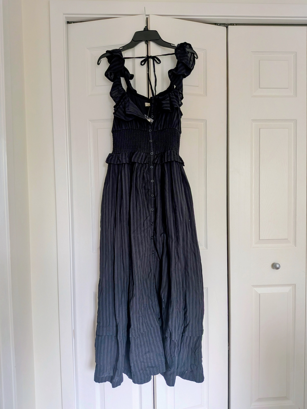 Anthropolgie Pilcro Smoked Waist Midi Dress